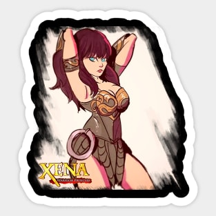 Xena Princess Warrior Sticker